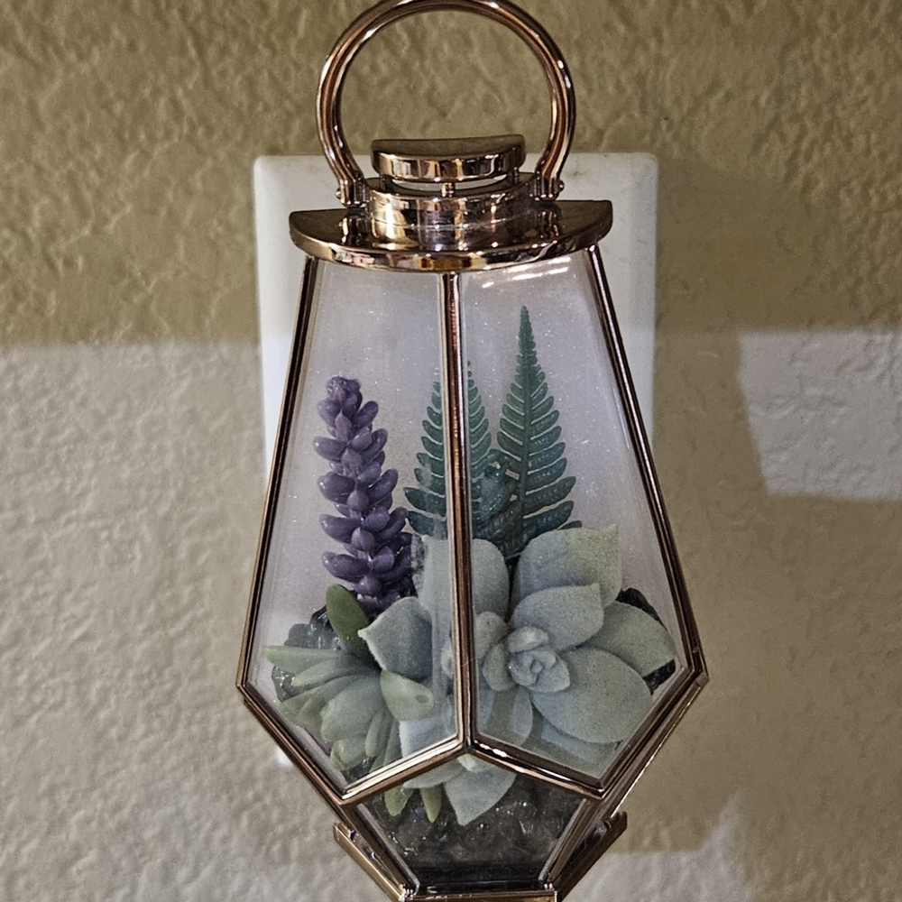 Bath And Body Works Geometric Terrarium with Succulents Wallflower